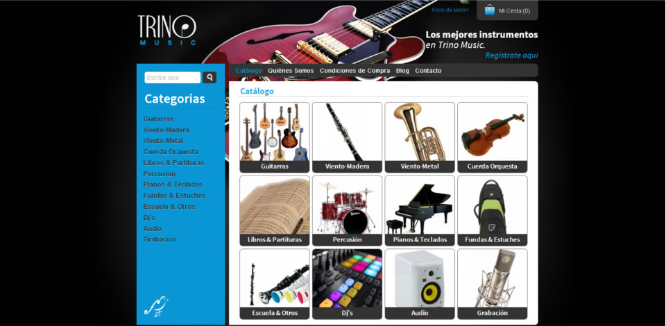 Tienda Musical online