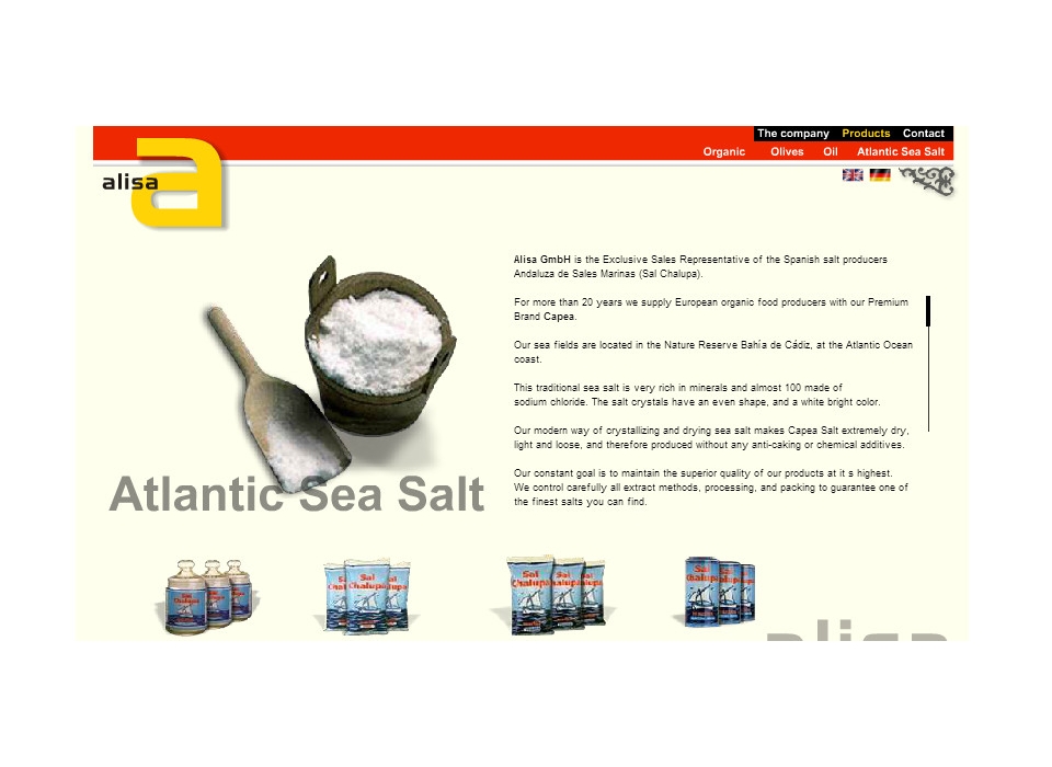 Alisa Atlantic Sea Salt