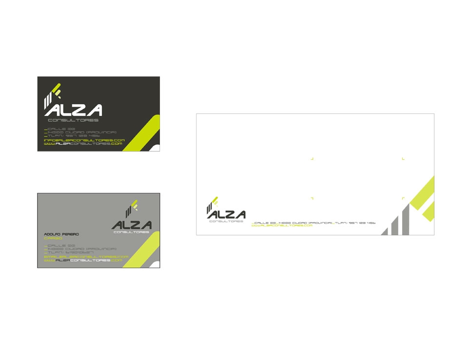 Identidad Corporativa Alza Consultores