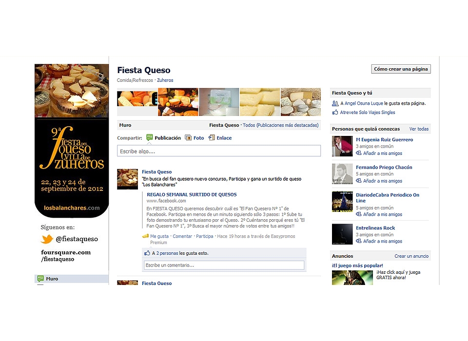 Fiesta Queso Facebook