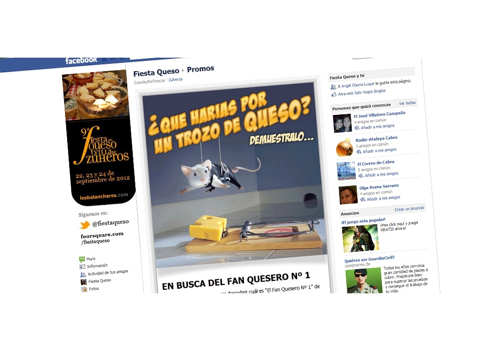 Fiesta Queso Facebook Promo