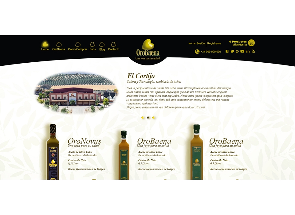 orobaena aceite web ecommerce 
