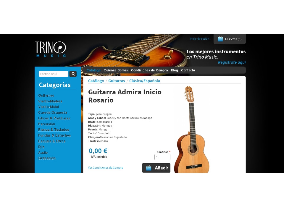 Productos Trino Music