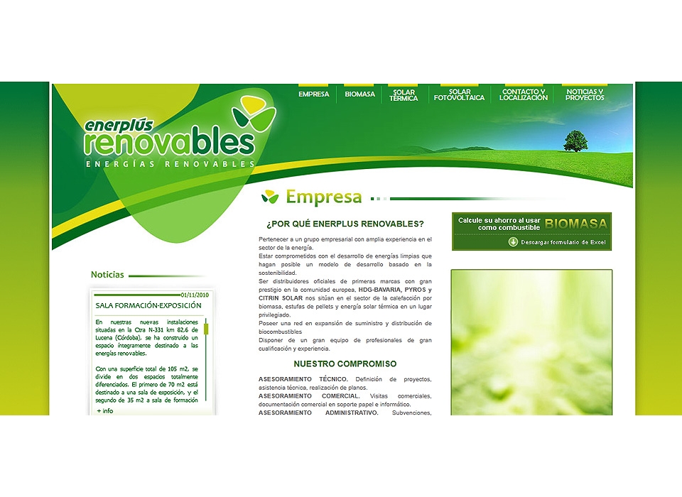 Web Enerplus Renovables