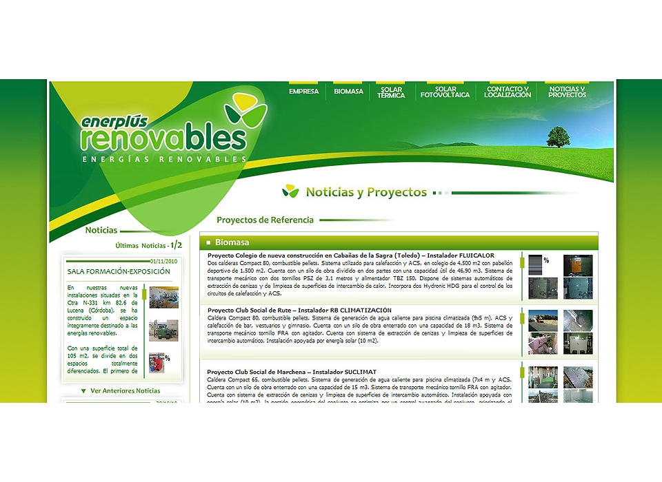 Web Enerplus Renovables