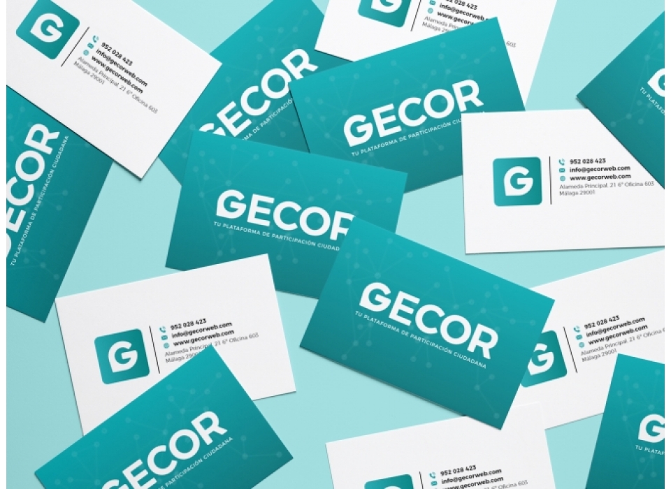 Diseño de tarjetas Gecor