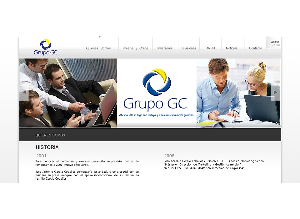 Web Grupo GC