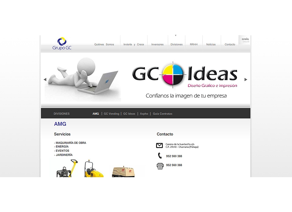 Web Grupo GC