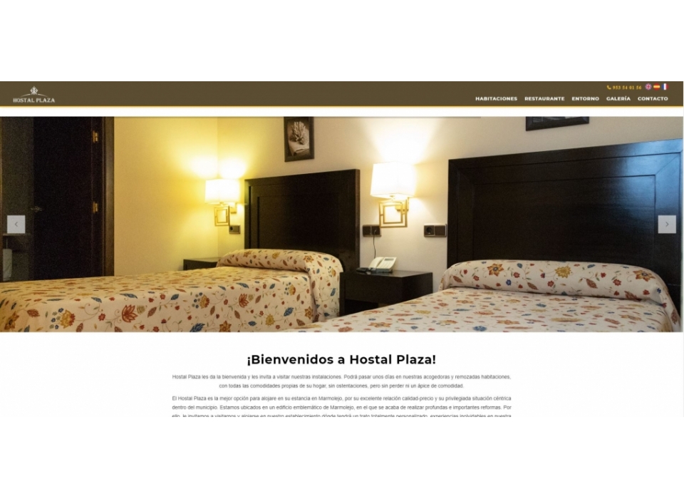 Hostal Plaza Web