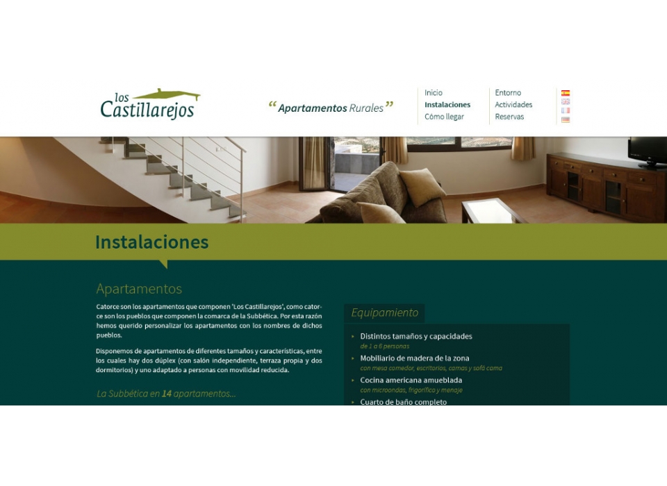 Instalaciones Los Castillarejos - Apartamentos Rurales en la Subbética