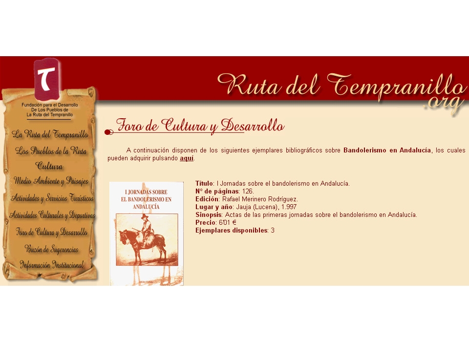 libros ruta del tempranillo