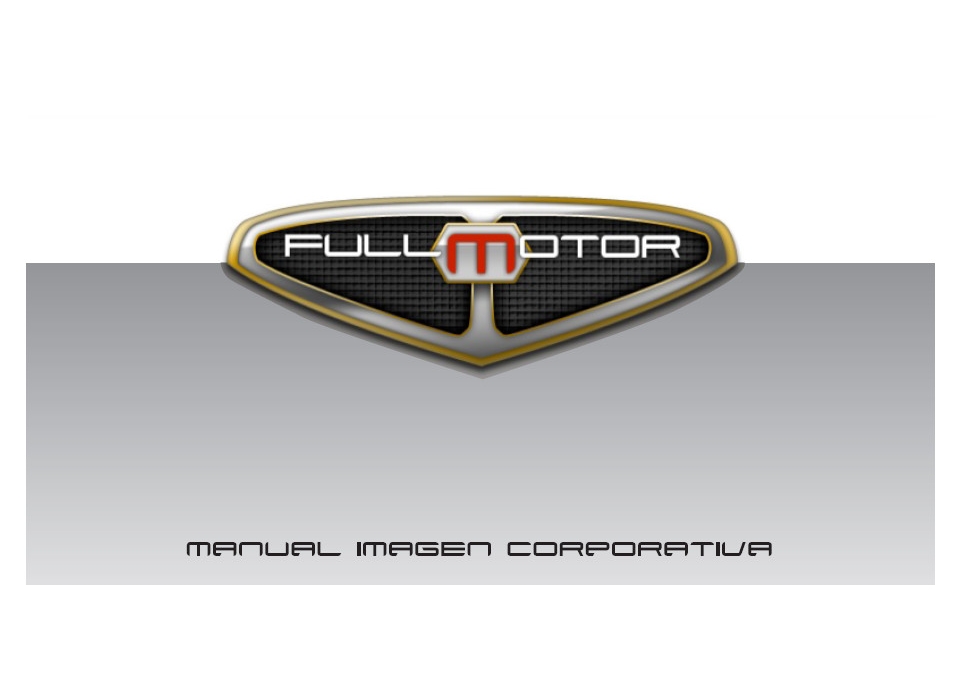 Manual Imagen Corporativa Fullmotor