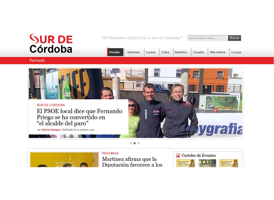 Periódico online Sur de Córdoba