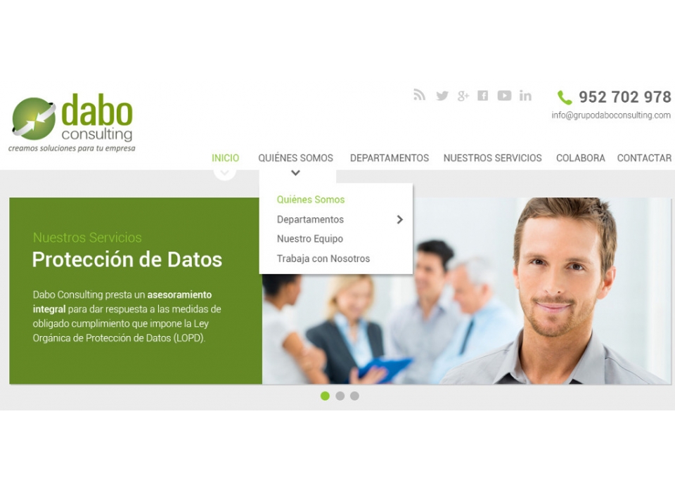 Web Dabo Consulting Home